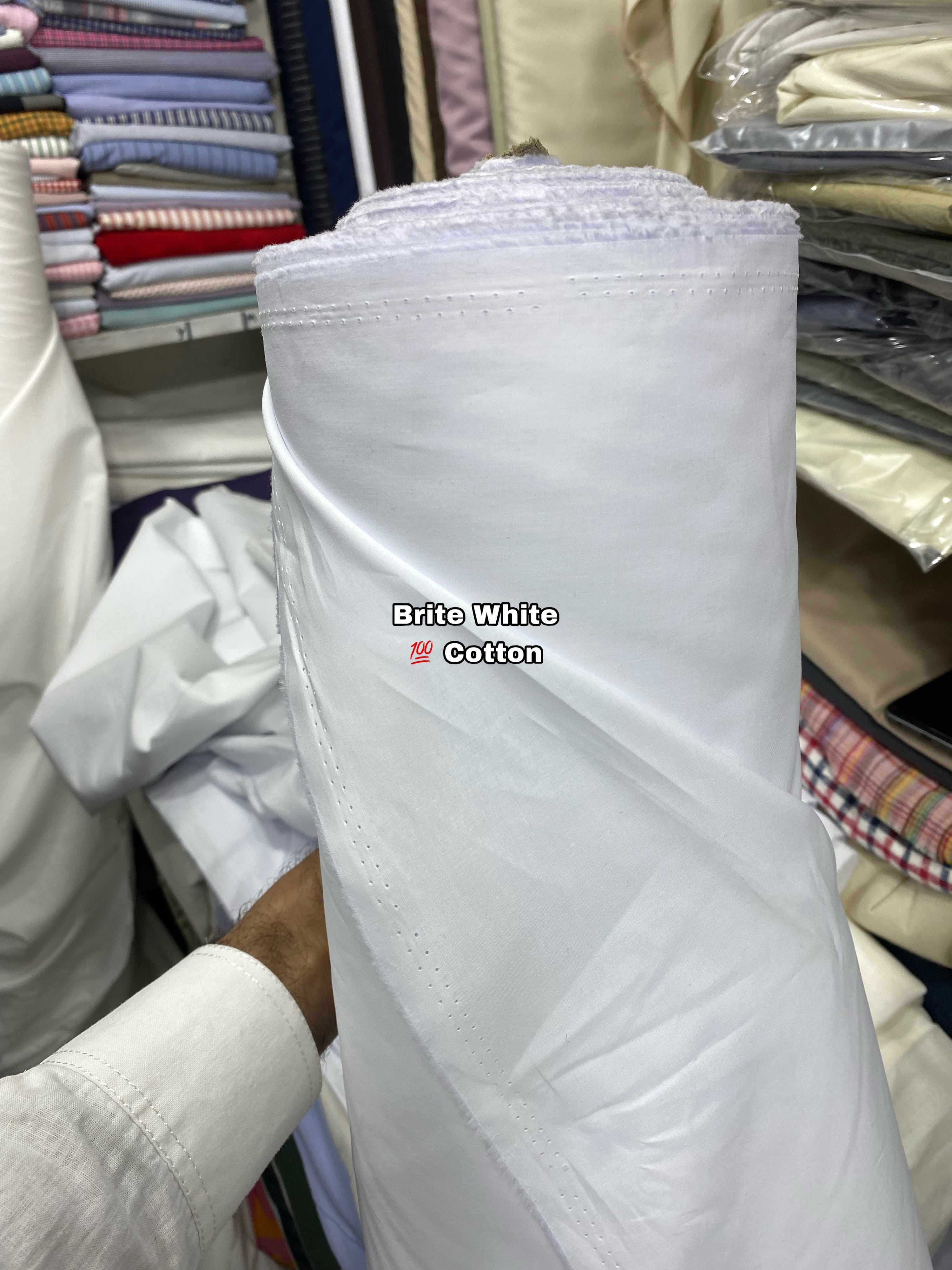 Lot White Cotton