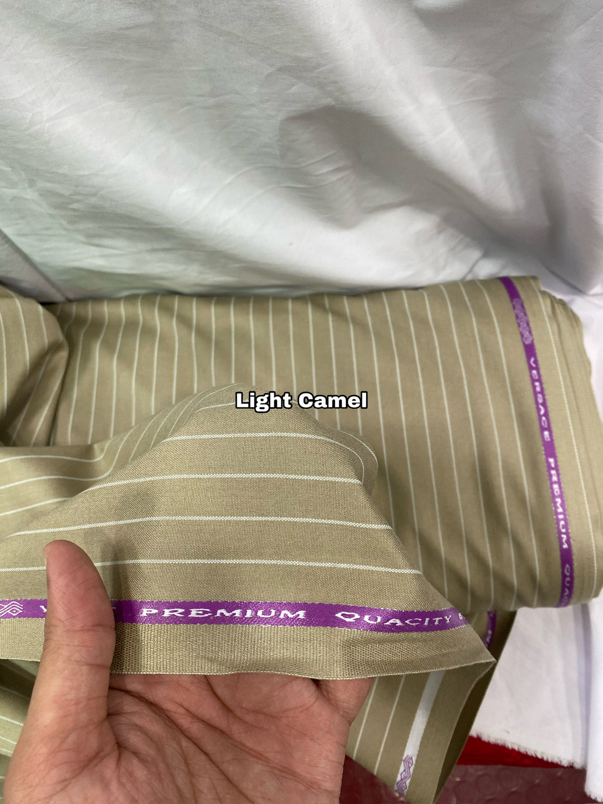 Premium Pinstripe Suiting Fabric