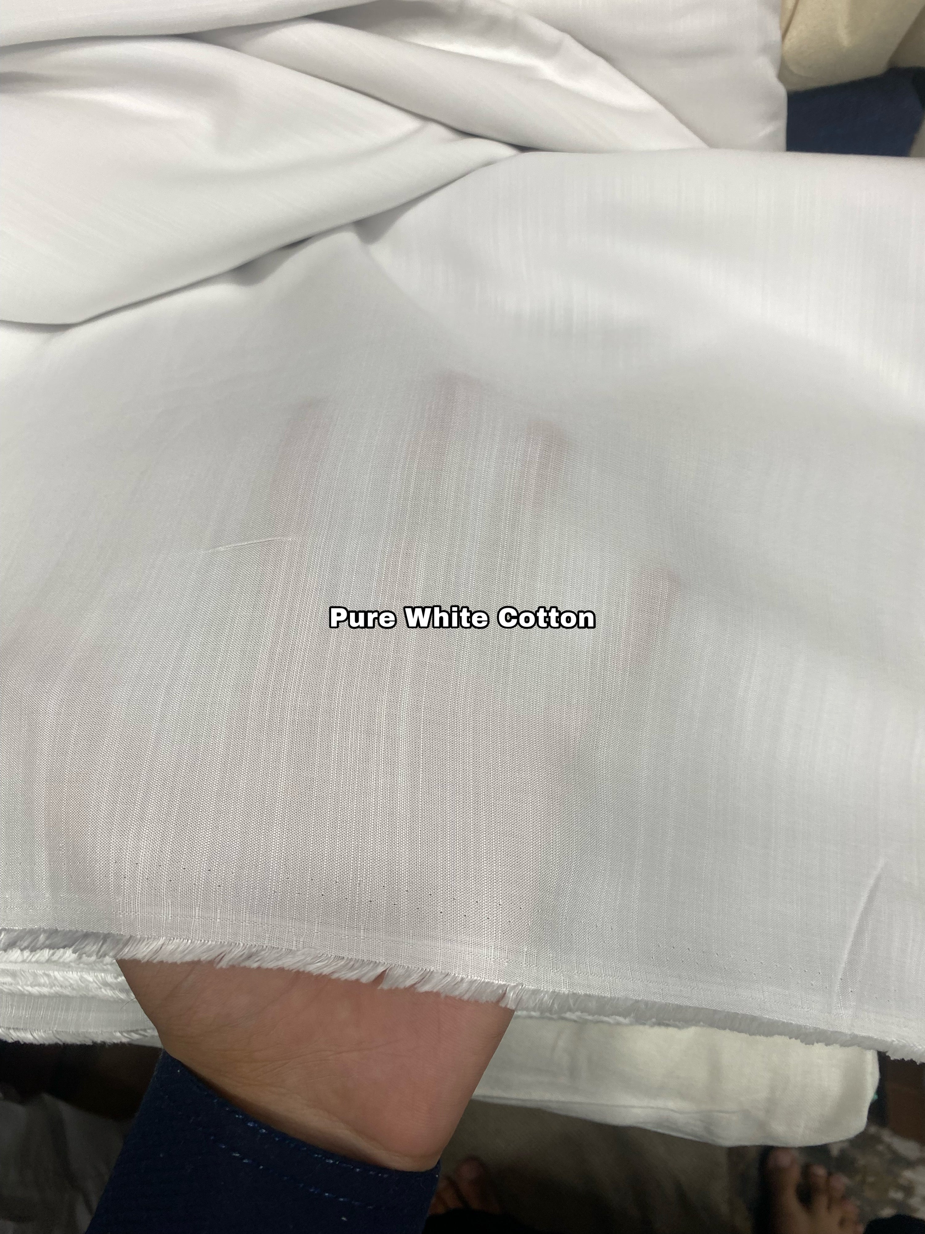 Self Cotton White & Off White