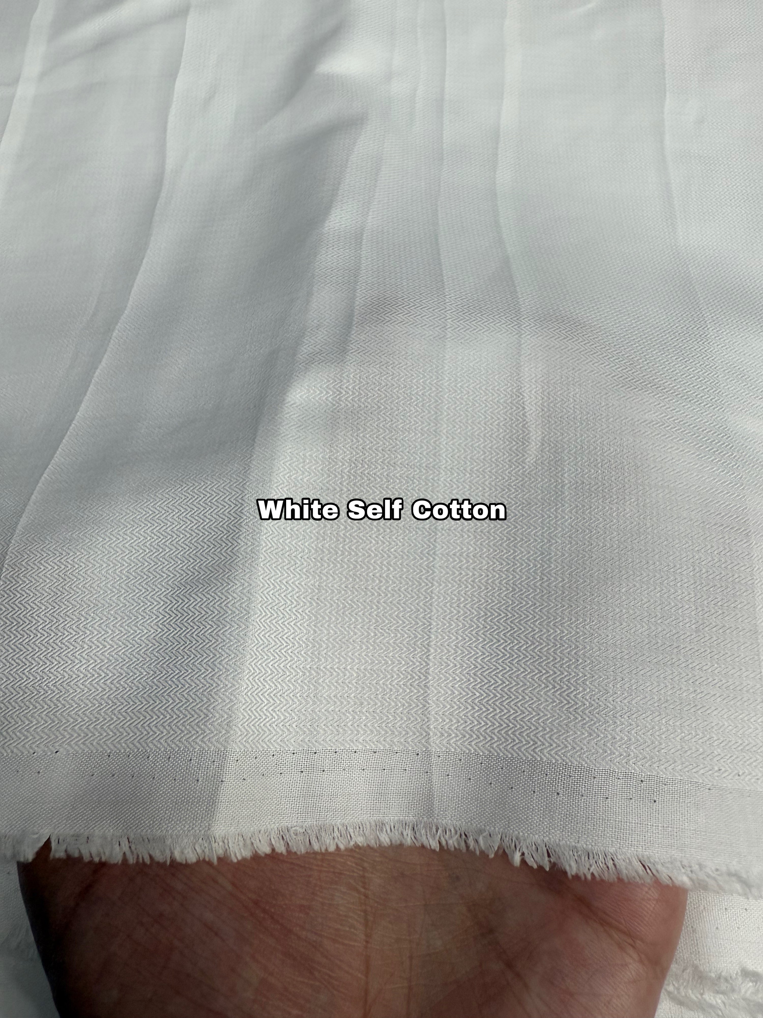 Self Cotton White & Off White